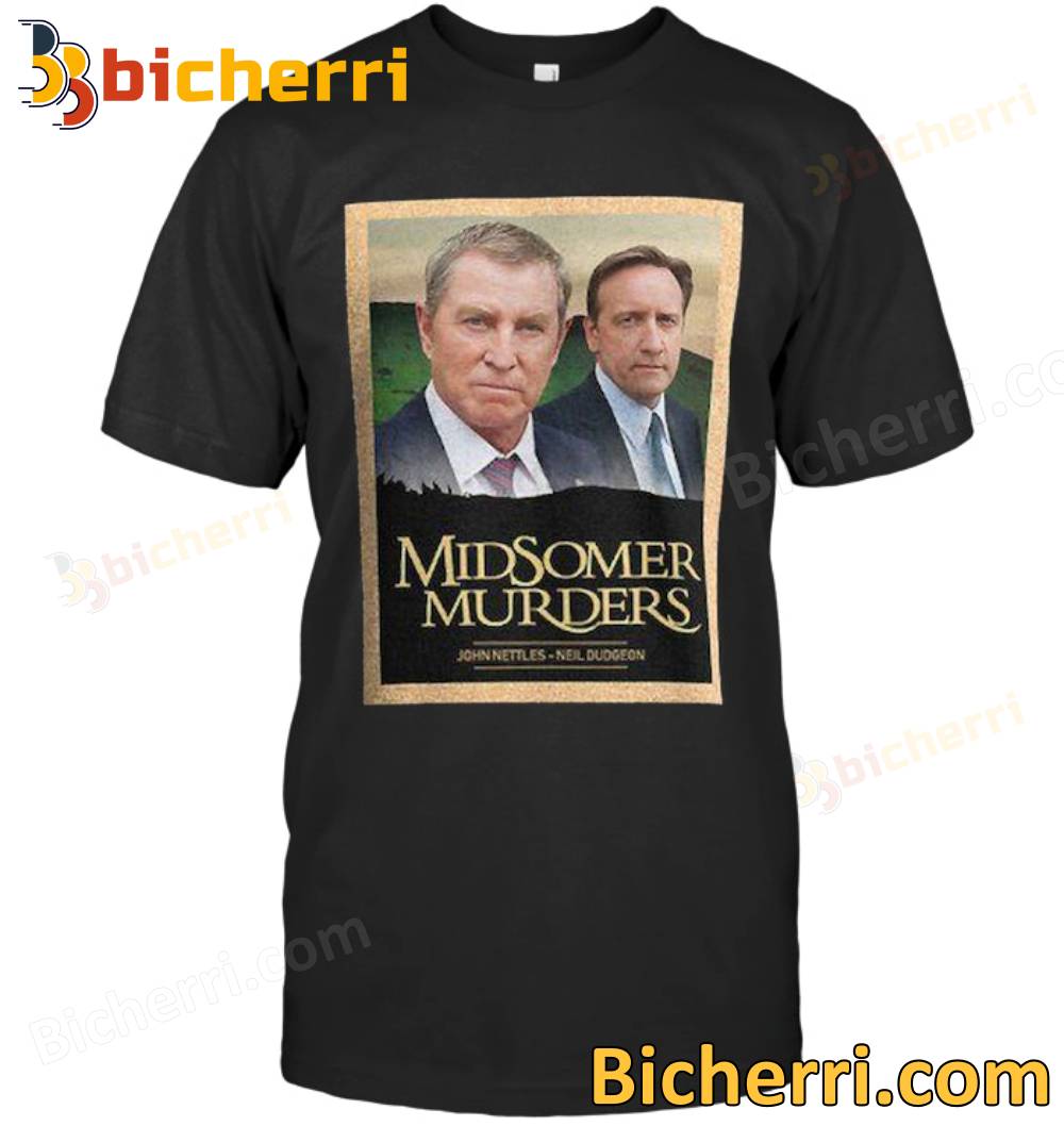 Midsomer Murders John Nettles Neil Dudgeon T-shirt