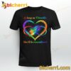 Feathers And Hearts As Long As I Breathe You'll Be Remembered T-shirt
