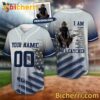 I Am A Catcher Personalized Baseball Jersey