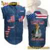 Jason Aldean Try That In A Small Town I Stand With Aldean Sleeveless Denim Jacket