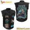 Luke Combs Beer Never Broke My Heart Sleeveless Denim Jacket