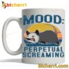 Raccoon Mood Perpetual Screaming Mug