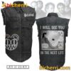 Radiohead I Will See You In The Next Life Sleeveless Denim Jacket