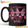 Skull Witch In October We Wear Pink Mug