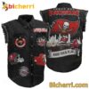 Tampa Bay Buccaneers Raise Your Flag Sleeveless Denim Jacket