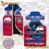 Buffalo Bills Football I'm A Crazy Bills Fan Sleeveless Puffer Vest