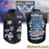 Bulldogs Football For Life You Don't Know Where You're Going Men's Denim Vest