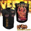 Def Leppard March 7 2023 Sleeveless Denim Jacket