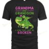 Dinosaurs Grandma And Grandson A Bond That Can't Be Broken T-shirt