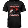 Funny Black Cat I'm On My Second Guardian Angel T-Shirt