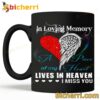 In Loving Memory A Piece Of My Heart Lives In Heaven I Miss You Mug