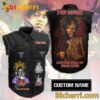 Jimi Hendrix Knowledge Speaks But Wisdom Listens Personalized Men's Denim Vest