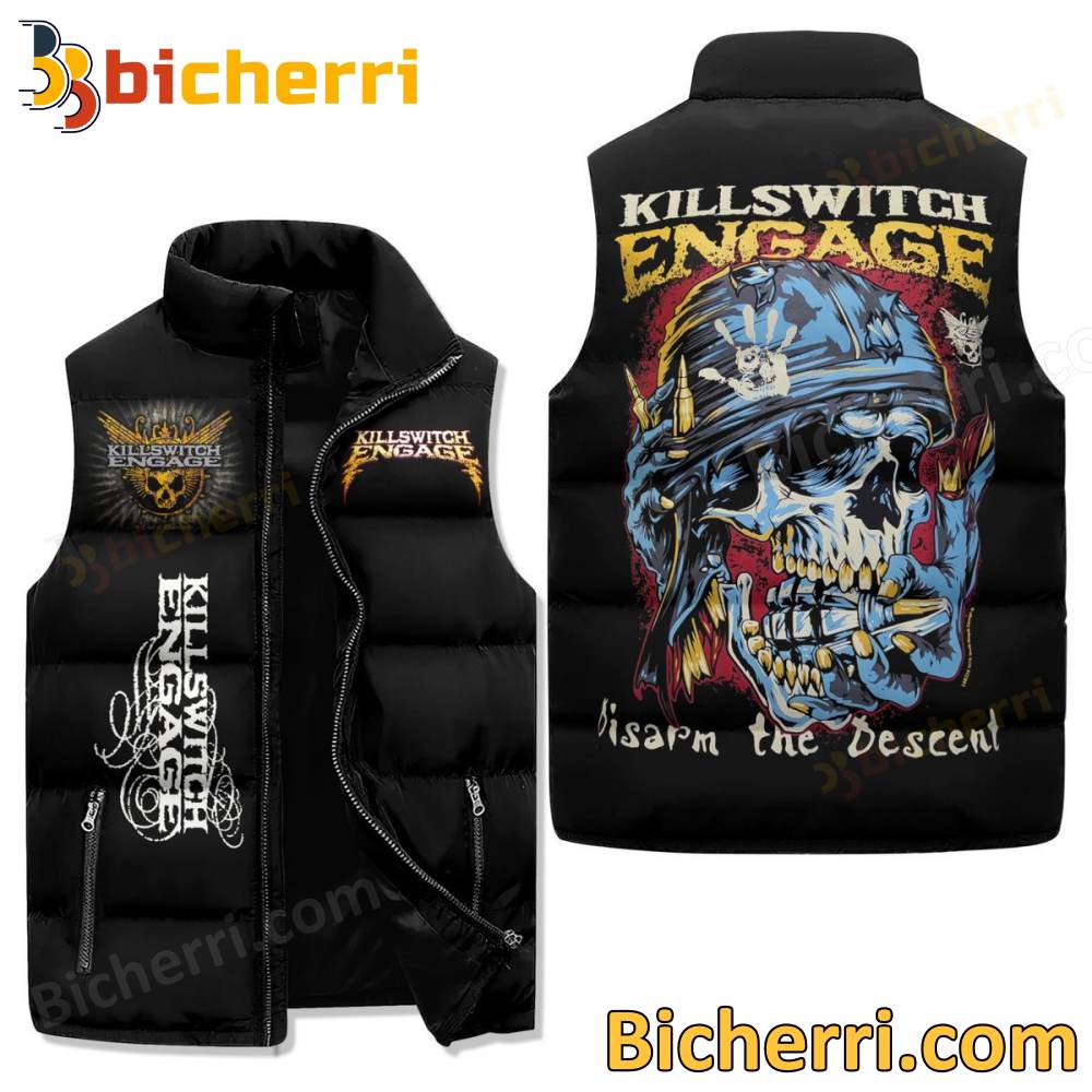 Killswitch Engage Disarm The Descent Puffer Vest