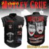 Motley Crue Theater Of Pain Men's Denim Vest