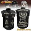 Motorhead England Everything Louder The Everything Else Sleeveless Denim Jacket