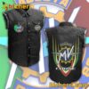 Mv Agusta Brand Sleeveless Denim Jacket