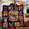 Stitch Happy Halloween Personalized Blanket