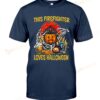 This Firefighter Loves Halloween T-shirt