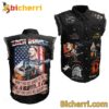 Zach Bryan Won't Get Angry At Me Say You Love Me Again Sleeveless Denim Jacket