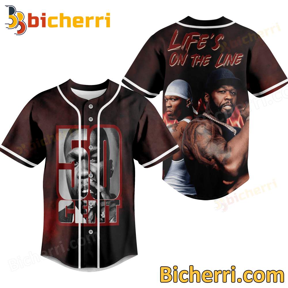 50 Cent Life's On The Line Baseball Jersey