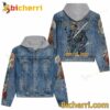 Ahsoka I Am Not Jed Hooded Denim Jacket
