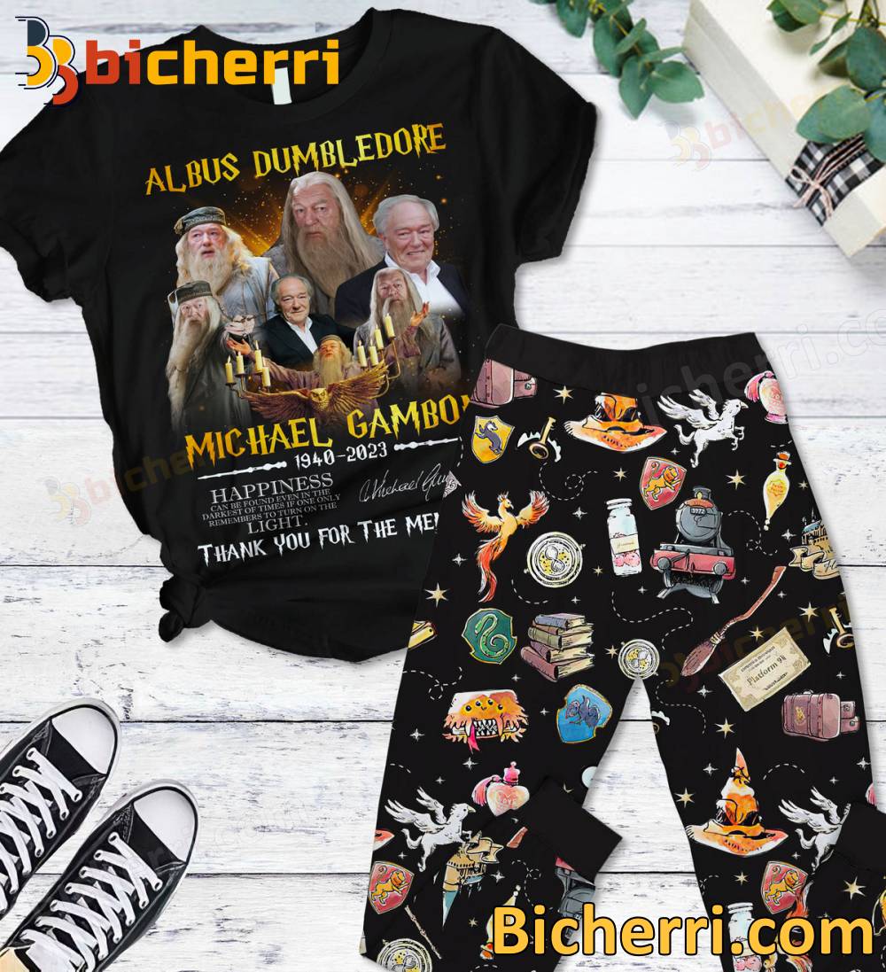 Albus Dumbledore Michael Gambon Pajamas Set