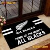 All Blacks Home Of The Mighty All Blacks Doormat