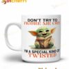 Baby Yoda Don't Try To Figure Me Out Mug