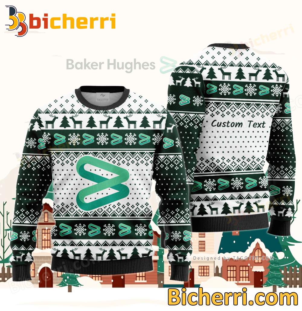 Baker Hughes Company Ugly Christmas Sweater