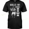 Baseball Catcher Balls In Coming Down T-shirt