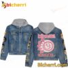 Blink 182 One More Time Hooded Denim Jacket