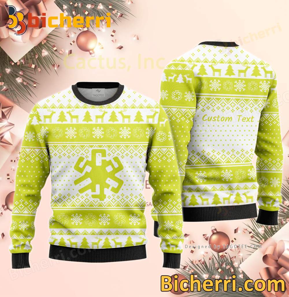 Cactus, Inc. Ugly Christmas Sweater