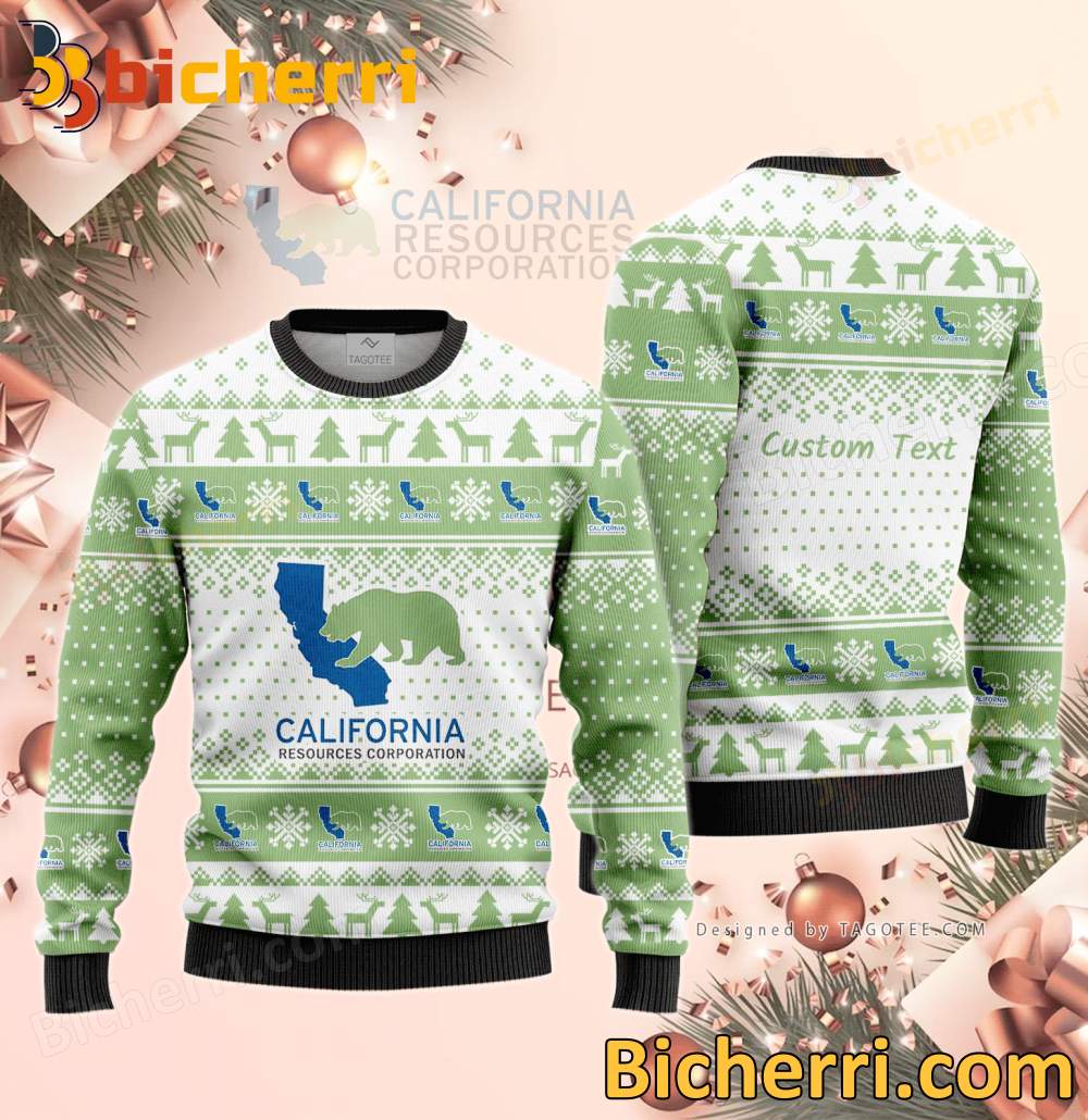 California Resources Corporation Ugly Christmas Sweater
