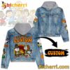 Charlie Brown I'm Thankful For Custom Personalized Jean Jacket Hoodie