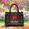 Elvis Presley The King Of Rock And Roll Handbag