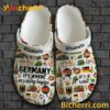 Germany It's Where My Story Begins Custom Name Crocs Clogs