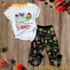 Grinch My Day I'm Booked Pajamas Set