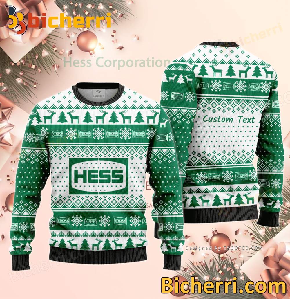 Hess Corporation Ugly Christmas Sweater