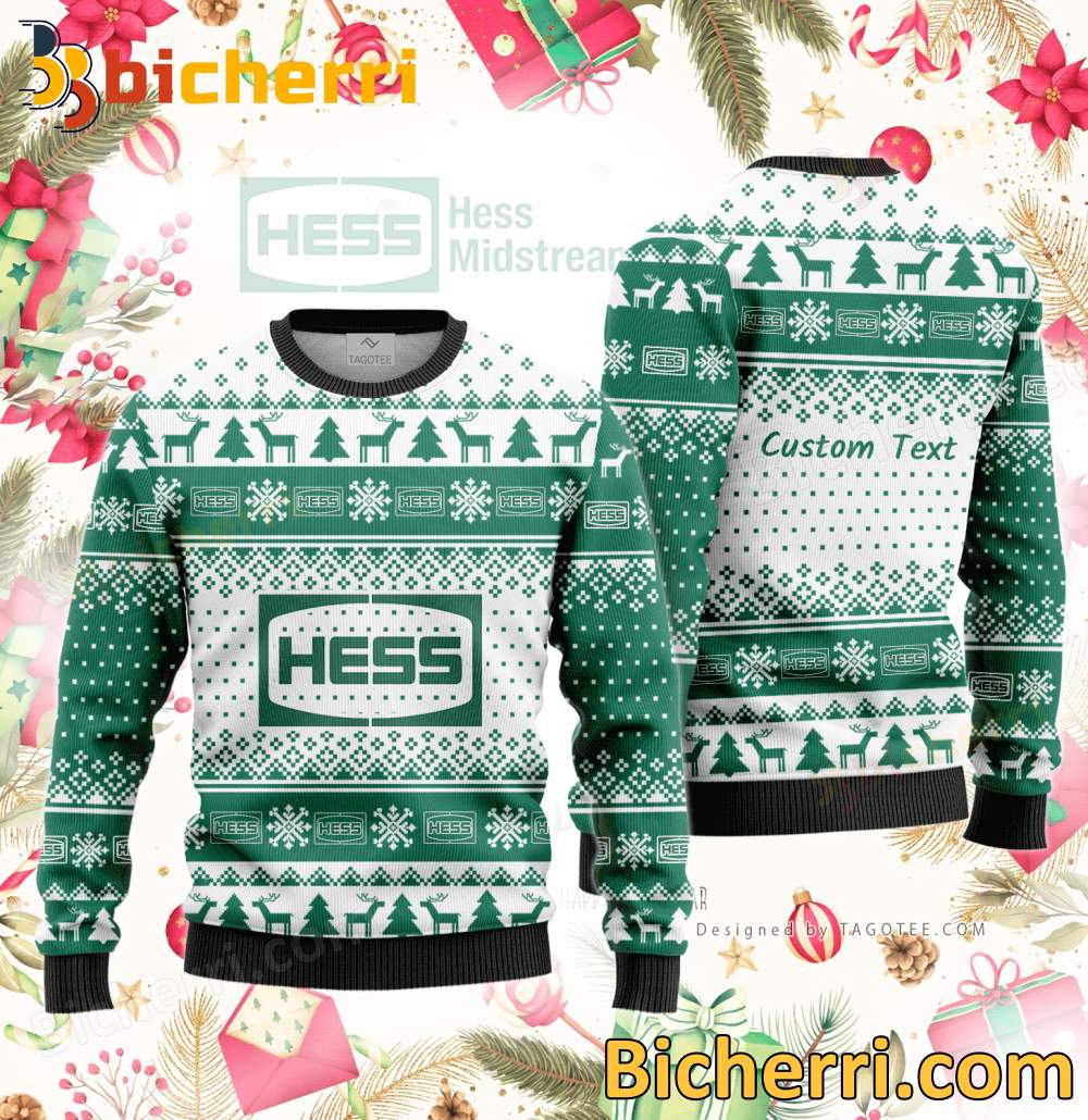 Hess Midstream LP Ugly Christmas Sweater