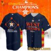 Houston Astros American League West Division Champions Baseball Jersey