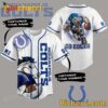 Indianapolis Colts Go Colts Personalized Baseball Jersey