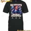 Max Verstappen 2023 World Champion T-shirt
