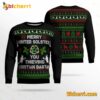 Merry Winter Solstice You Thieving Christian Bastards Ugly Christmas Sweater