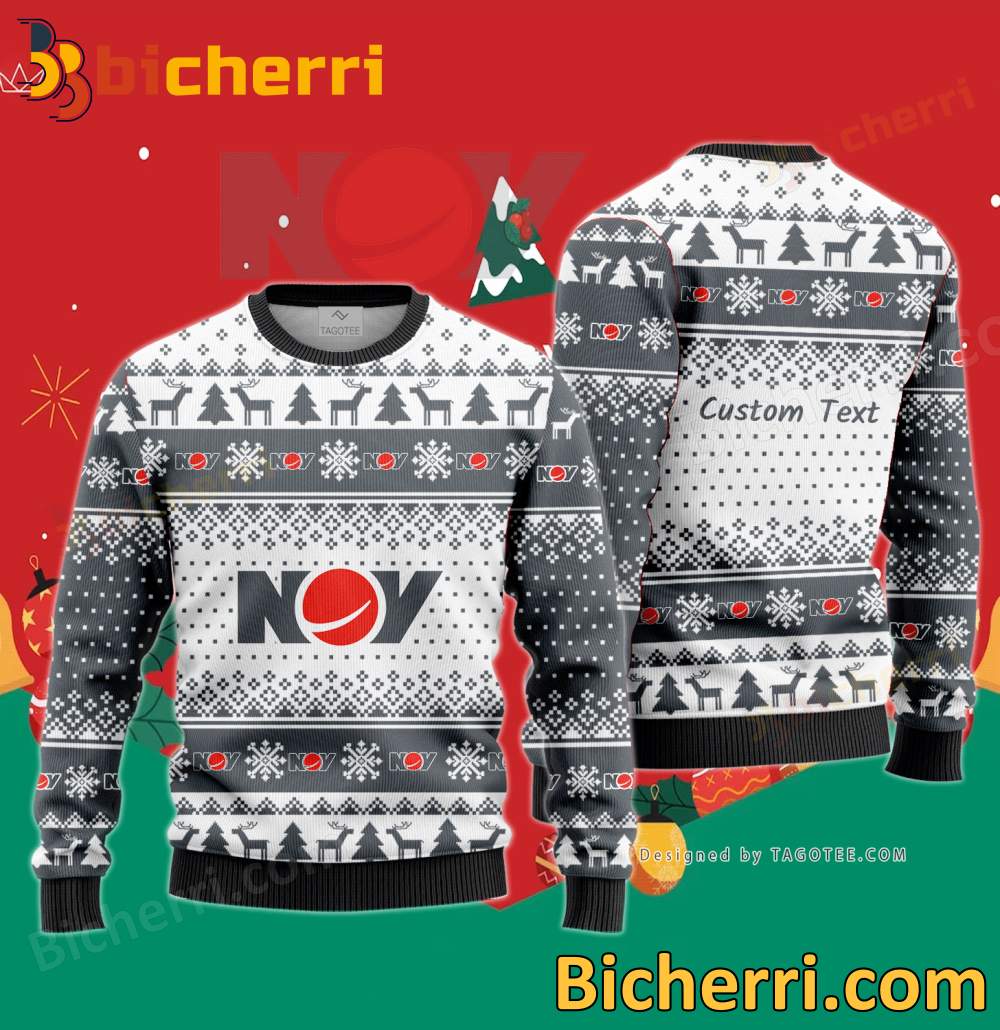 NOV Inc. Ugly Christmas Sweater