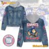 New York Giants  We Win Our Way Jean Jacket Hoodie