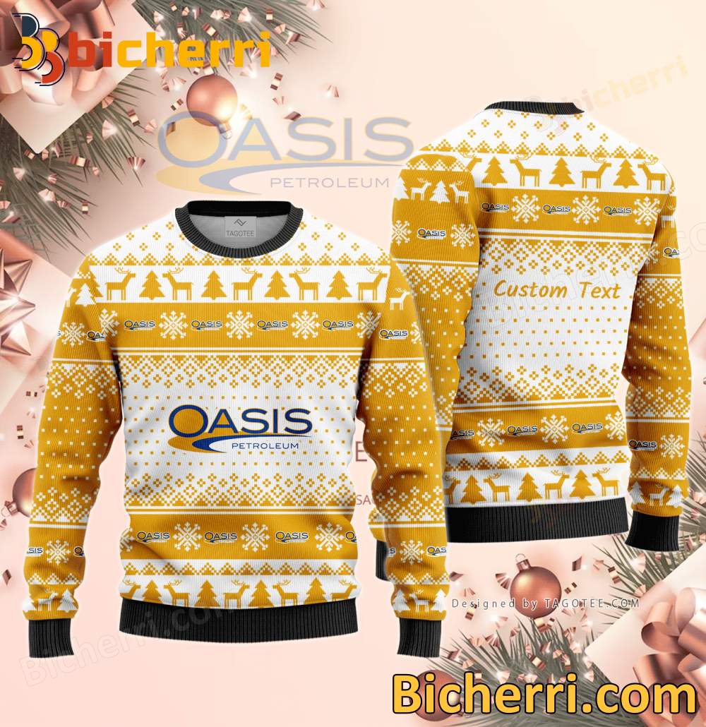 Oasis Petroleum Inc. Ugly Christmas Sweater