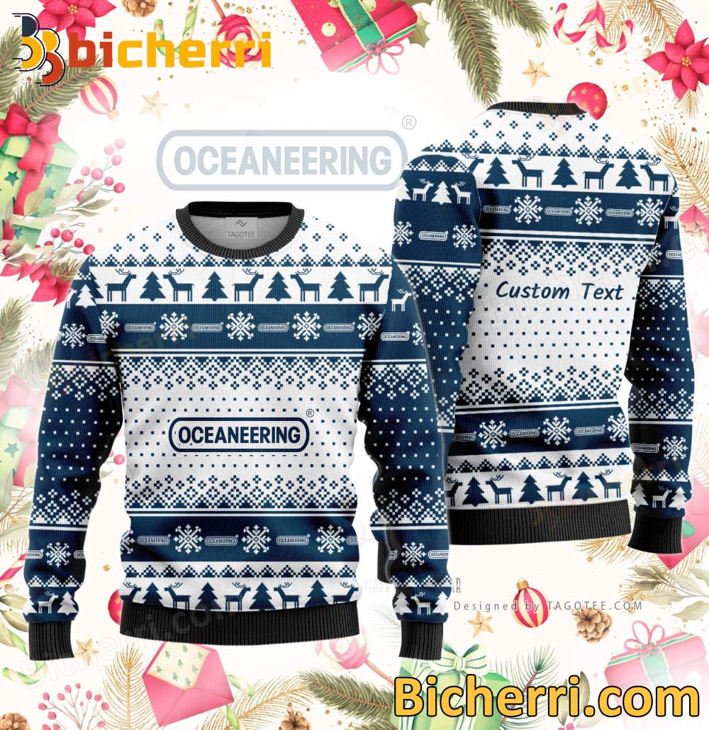 Oceaneering International, Inc. Ugly Christmas Sweater