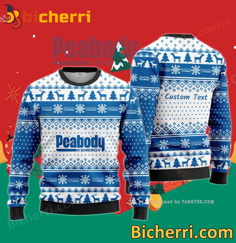 Peabody Energy Corporation Ugly Christmas Sweater