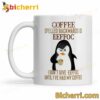 Penguin Coffee Spelled Backwards Is Eeffoc Mug