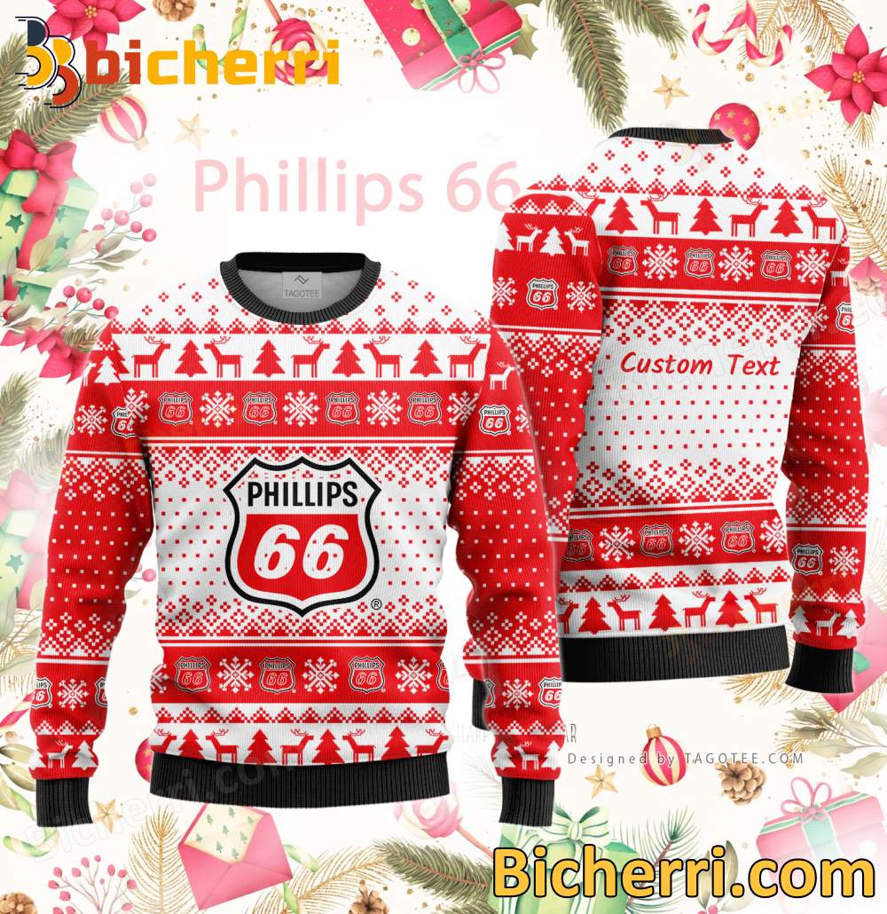 Phillips 66 Ugly Christmas Sweater